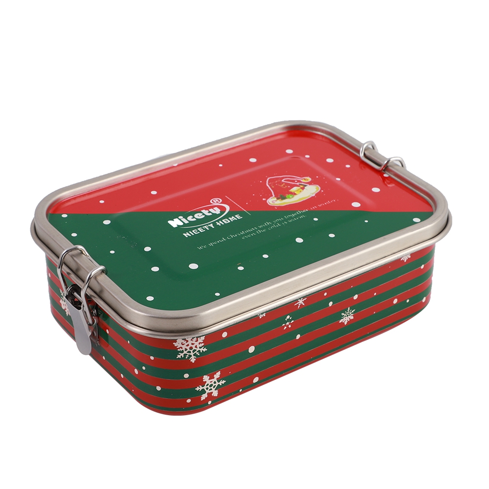 Square Sealed Lunch Box, Single Layer, Double Layer - nicety
