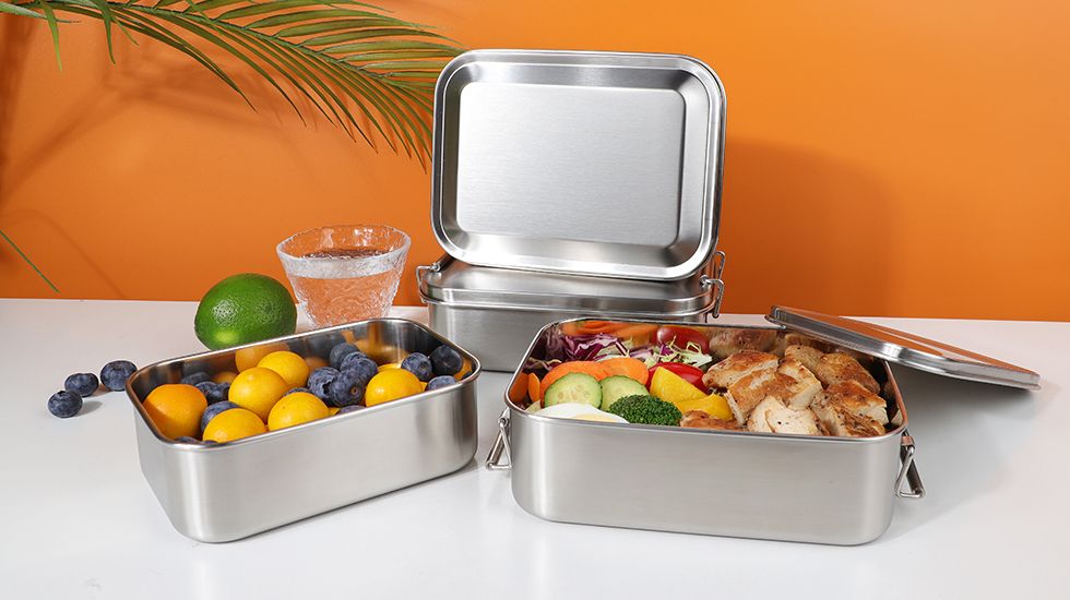Multi-layer Lunch Box Big Capacity Food Grade Stainless Steel
