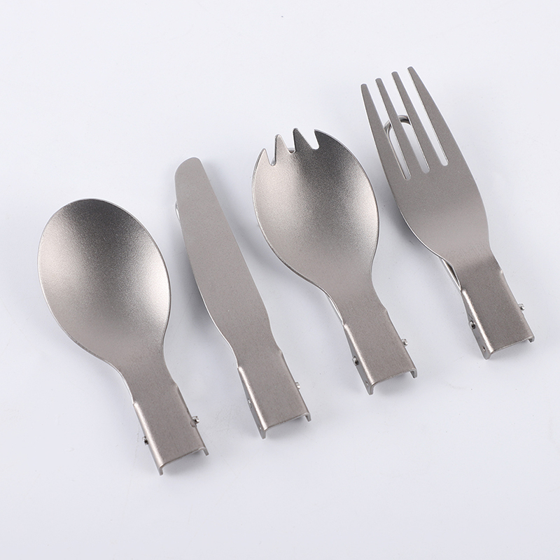 Titanium Foldable Portable Tableware - Nicety